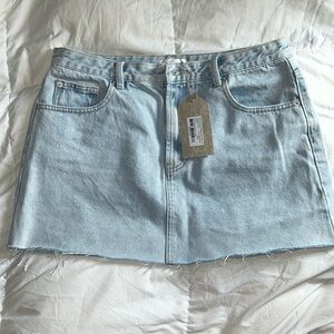 Meshki Lennon denim skirt